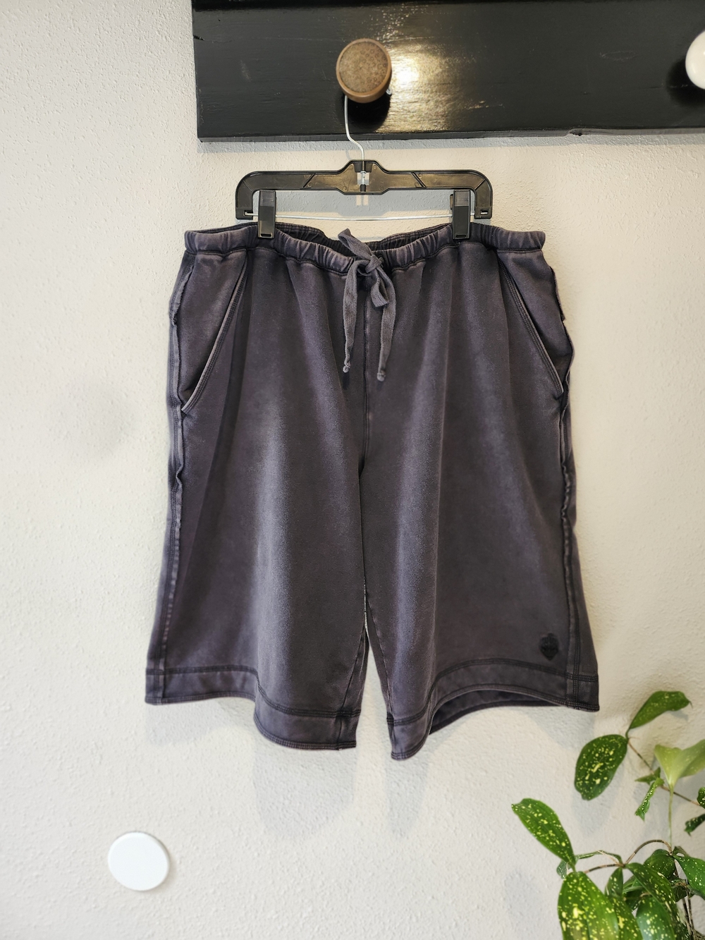 FP Movement by Free People Men's Charcoal Drawstring Athletic Shorts
